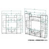 Стенка для гостиной Мебелеф-12