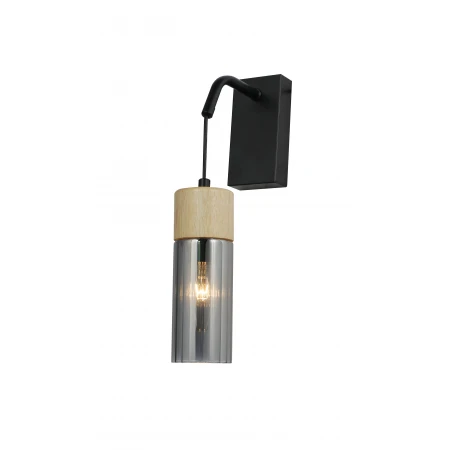 74803/1W BLACK+WOOD (1/5) Настенный светильник RL 