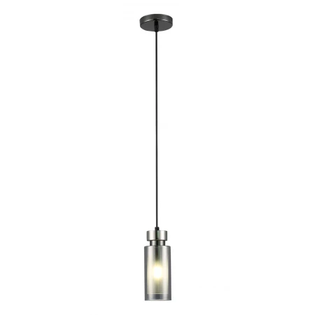 74338/1P PEARL BLACK+SAND NICKEL (5) Люстра (RL) 
