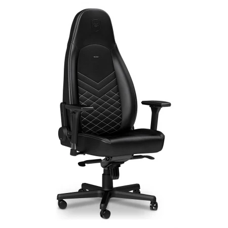 Геймерское кресло Noblechairs Icon, черный, экокожа