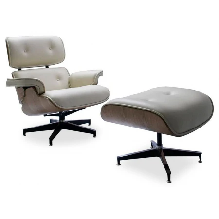 Кресло с пуфом EAMES LOUNGE CHAIR