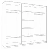 Шкаф-купе Кааппи 12 1800x600