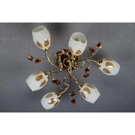 Т229/6 (4) FCD+BR люстра [01033294] - Эконом класс люстры