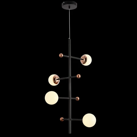 Люстра Natali Kovaltseva LED LAMPS 81338 GOLD BLACK