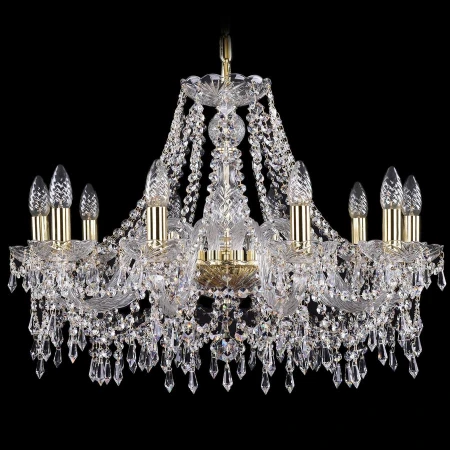 Хрустальная люстра Bohemia Ivele Crystal 1403.10.240.G
