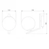 Бра Eurosvet Shape 70131/1 хром