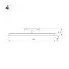 Трековый светодиодный светильник Arlight Mag-Orient-Tube-Turn-L900-30W Warm3000 036477