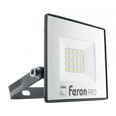 Светодиодный прожектор Feron LL-1000 20W 6400K 41538