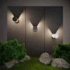 Уличный настенный светодиодный светильник Elektrostandard Nimbus 1540 Techno Led черный 4690389172502