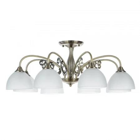 Потолочная люстра Arte Lamp Spica A3037PL-8AB