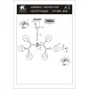 Потолочная люстра Arte Lamp Yuka A7759PL-9PB Потолочная люстра Arte Lamp Yuka A7759PL-9PB