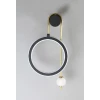 Бра Crystal Lux Corida AP25W Led Black/Gold