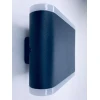 Уличный настенный светодиодный светильник Elvan GW-6080S-6W-WW-BK