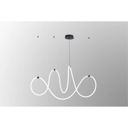 Подвесной светодный светильник Arte Lamp Klimt A2850SP-80BK