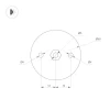 Бра Arlight SP-Picaso-M-Turn-L700-12W Warm3000 036501