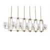Подвесная люстра Newport 4408+6/S gold М0064728