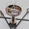 Потолочная люстра IMEX MD.4212-6-S-BK+AB Потолочная люстра IMEX MD.4212-6-S-BK+AB