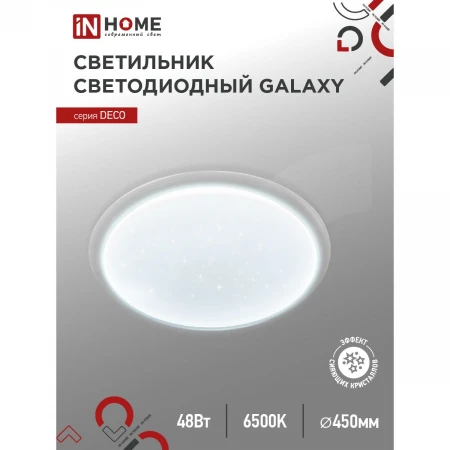 Потолочный светильник IN HOME 4690612052502