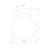 Бра TK Lighting 10256 Estera