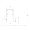 Коннектор L-образный Elektrostandard Slim Magnetic 85212/00 a067501