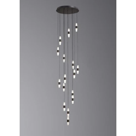 Люстра подвесная Alfa Light F3024-46 BLACK