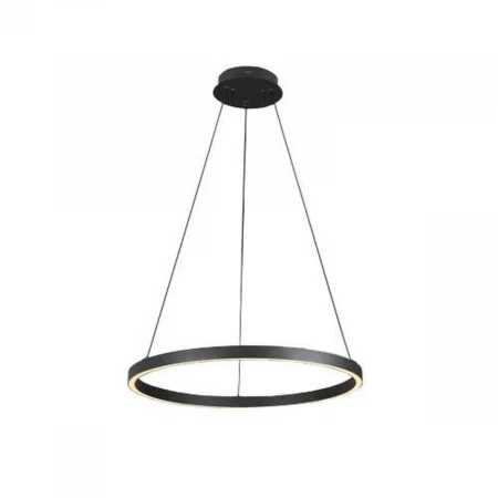 Люстра подвесная Alfa Light F3924-52 black 45W Φ60*H12 0