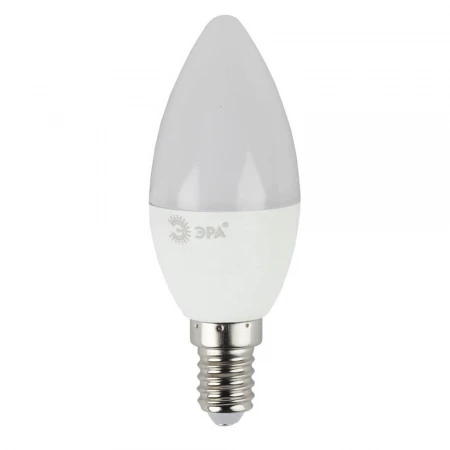 Лампа светодиодная ЭРА E14 9W 6000K матовая LED B35-9W-860-E14 Б0031403
