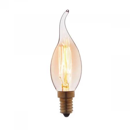 Лампа накаливания E14 40W прозрачная 3540-GL