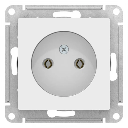 Розетка 2К Systeme Electric Glossa 16A 250V белая GSL000141