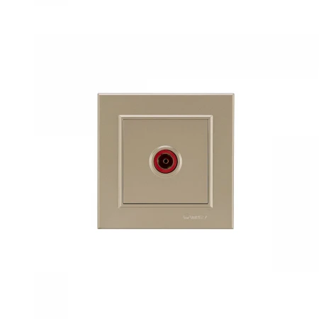 Розетка tv проходная 6 db (female) Makel Karea 56057007
