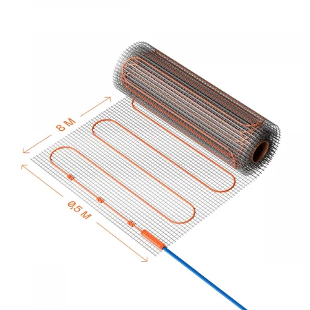 Нагревательный мат Voltum 150 Вт/м 8 м 4 м2 VLT01-150-4.0