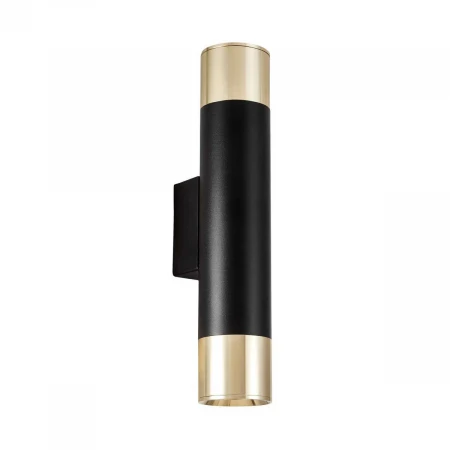 Бра Lumina Deco Tuba LDW 1101-2 BK+GD