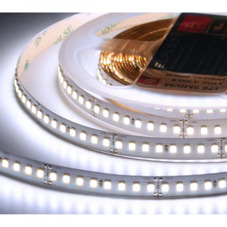 Лента светодиодная ELFLED PRO140, 176/м (2835), 24В, 16Вт/м, 30м, белый 6500-7000К ELFLED-24176-PRO140w30 Лента светодиодная ELFLED PRO140, 176/м (2835), 24В, 16Вт/м, 30м, белый 6500-7000К ELFLED-24176-PRO140w30