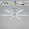 Потолочная светодиодная люстра Reluce 09824-3.3-06C CR (RGB)