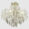 Потолочная люстра Crystal Lux Esmiralda PL4 Silver