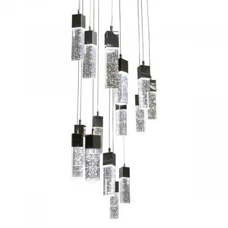Подвесная светодиодная люстра Kink Light Аква 08510-15A,02(4000K)