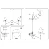 Подвесная люстра Ambrella Light High Light Modern LH57121