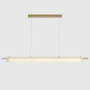 Подвесной светодиодный светильник Crystal Lux Tunnel SP40 Led Brass
