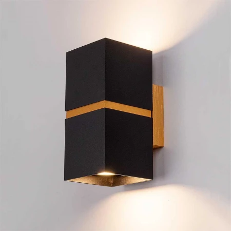 Светильник General GWL-2MR16-M-IP20 Квадрат Черный