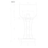 Настольная лампа Divinare Volturn 1243/06 TL-15