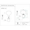 Настольная лампа Kink Light Артена 07702-T,19(16)