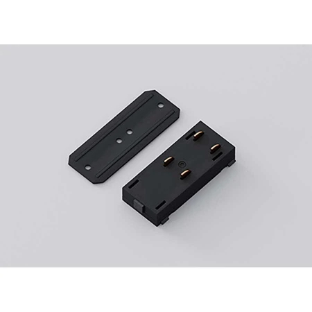 Прямой соединитель Luminotti для трековой системы SLIMLINE L.200.2.BK