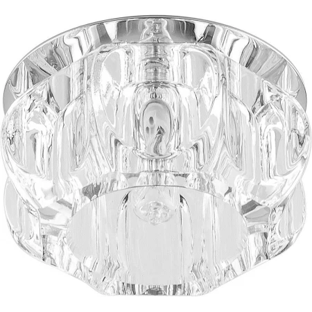 Свет-ник (ГЛН) JCD9 35W G9 прозрачный,хром 18904/JD159