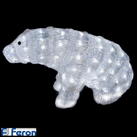 Световая фигура "медведь большой арктический", lt023