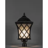 Светильник садово-парковый Feron PL4065 четырехгранный на столб 100W E27 230V, черное золото