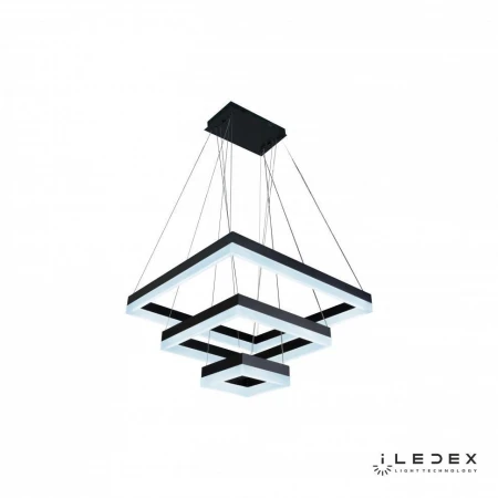 Люстра подвесная светодиодная iLedex D0319-3 (200x400x600) BK