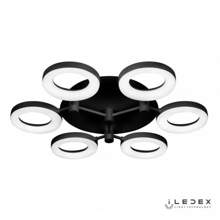 Люстра Светодиодная iLedex FS-014-X6-(B) 72W BK