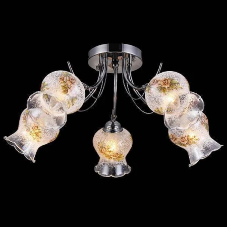 Люстра Natali Kovaltseva 11450/5C CHROME 11450