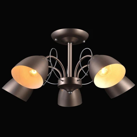 Люстра Natali Kovaltseva Marquis 81001-5C STAIN NICKEL Marquis