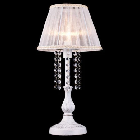 Настольная лампа Natali Kovaltseva 11393/1 WHITE GOLD ISABELLE II